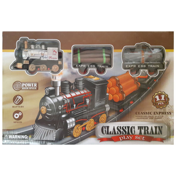 قطار اسباب بازی مدل CLASSIC TRAIN کد 314