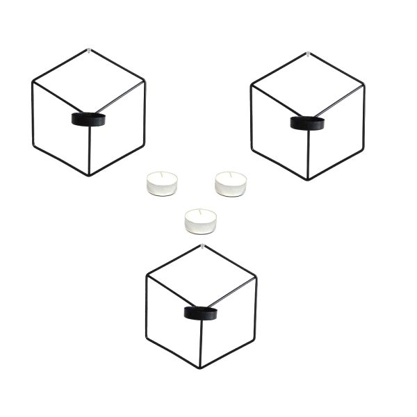 جا شمعی مدل Ogips بسته سه عددی به همراه شمع