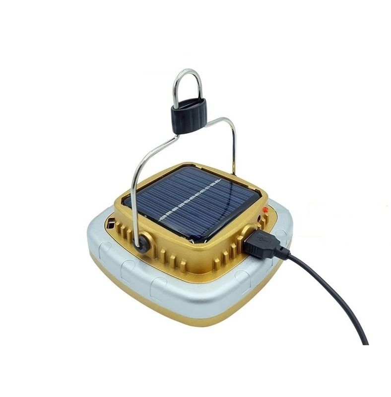 چراغ قوه کمپینگ شارژی مدل خورشیدی 